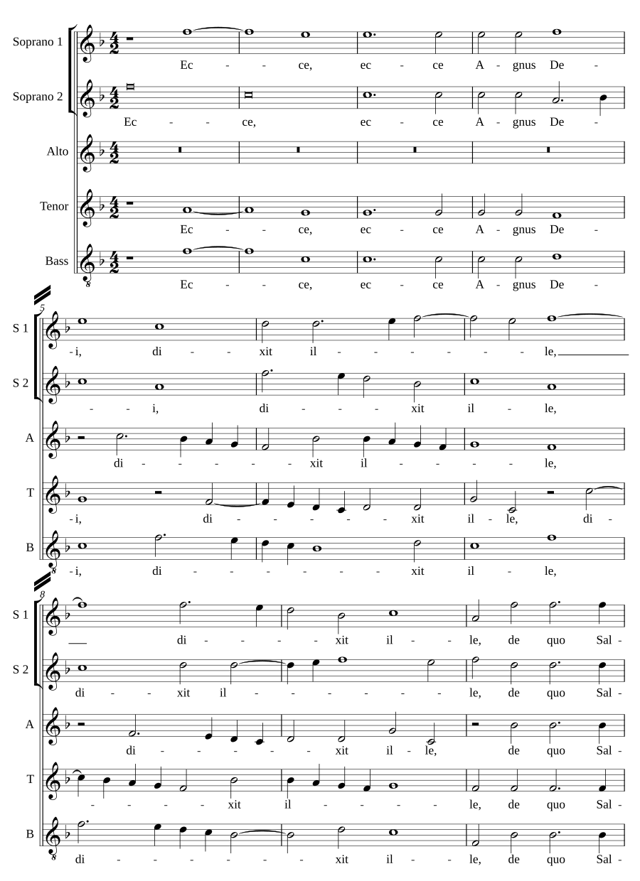 Ecce Agnus Dei
