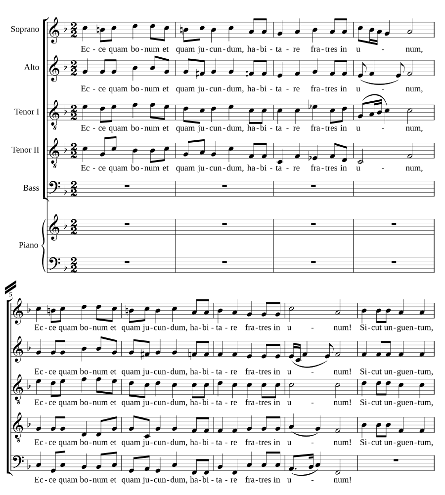 Ecce quam bonum