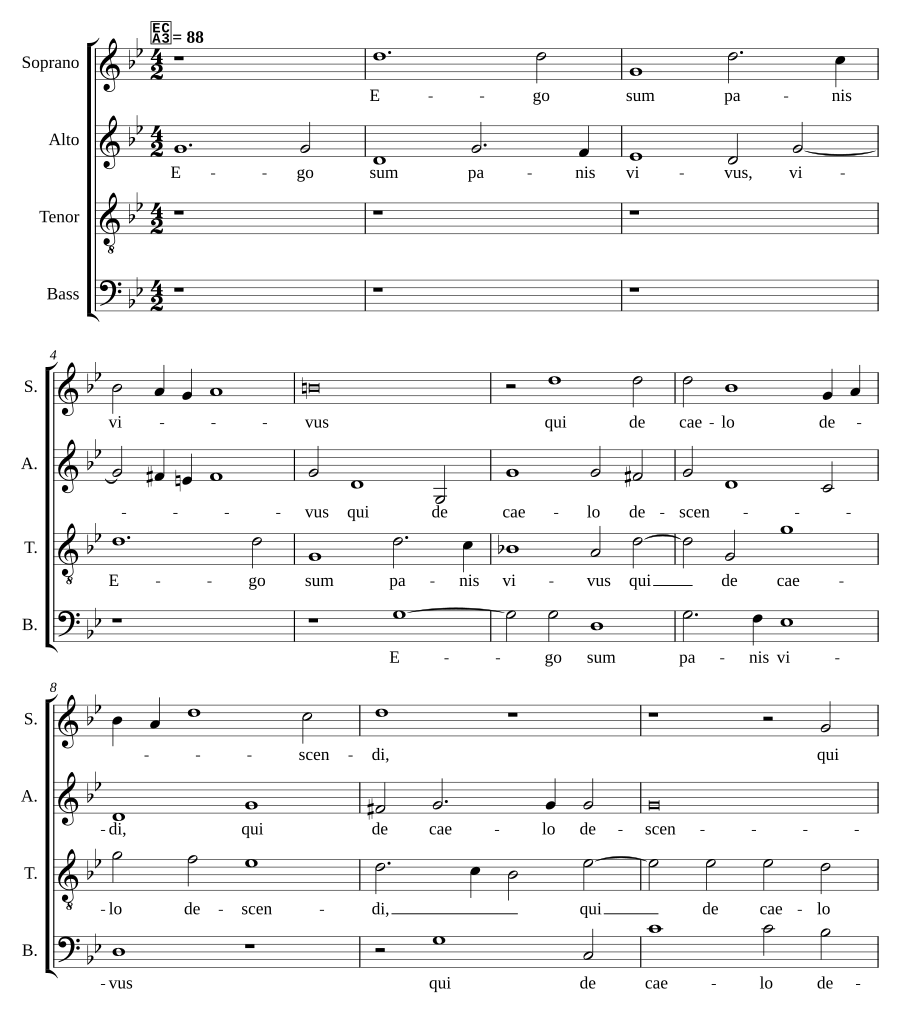 Ego sum panis vivus