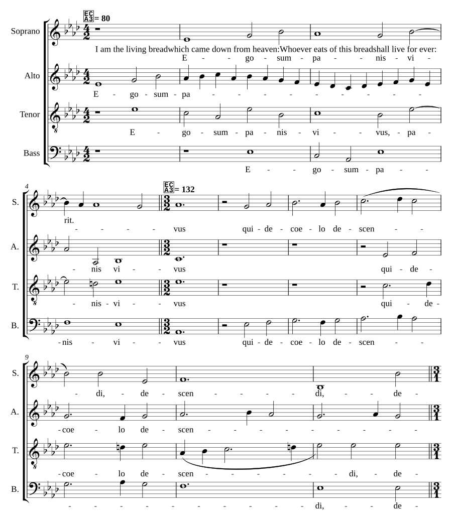 Ego sum panis vivus