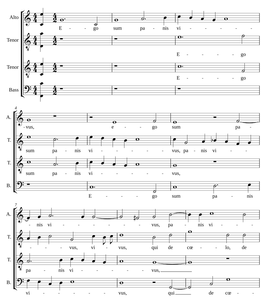 Ego sum panis vivus