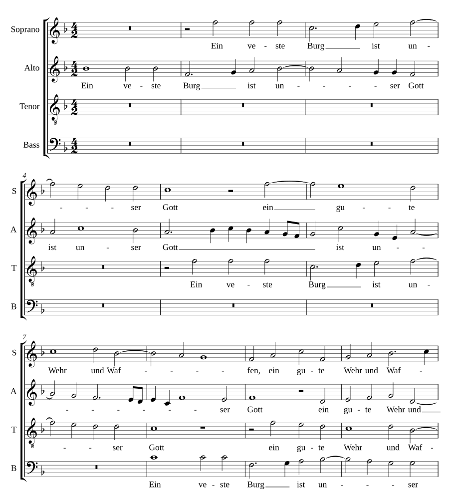 Ein feste Burg (motet)
