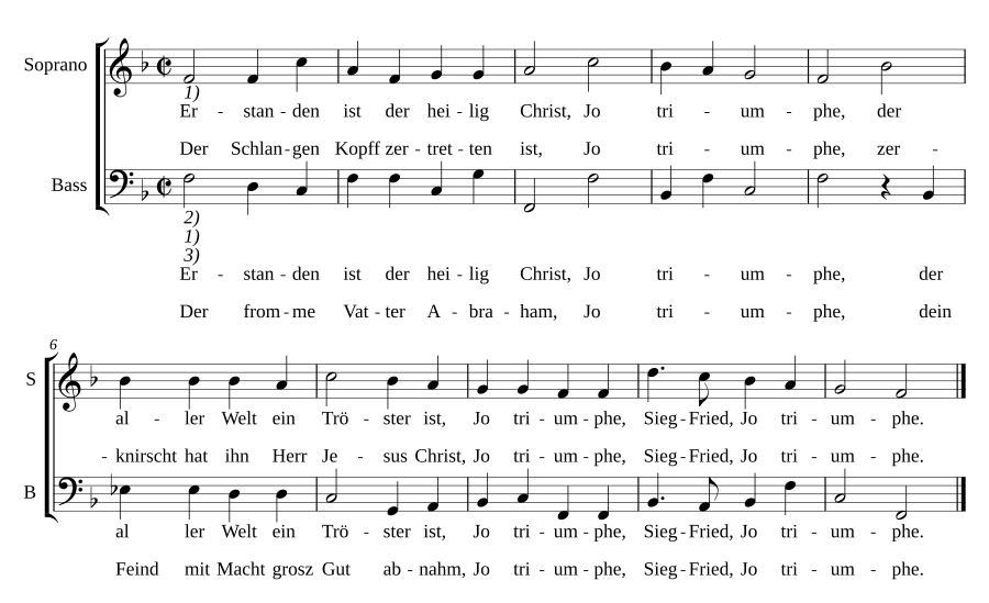 Erstanden ist der heilge Christ III