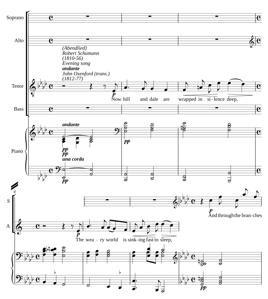 Evening song