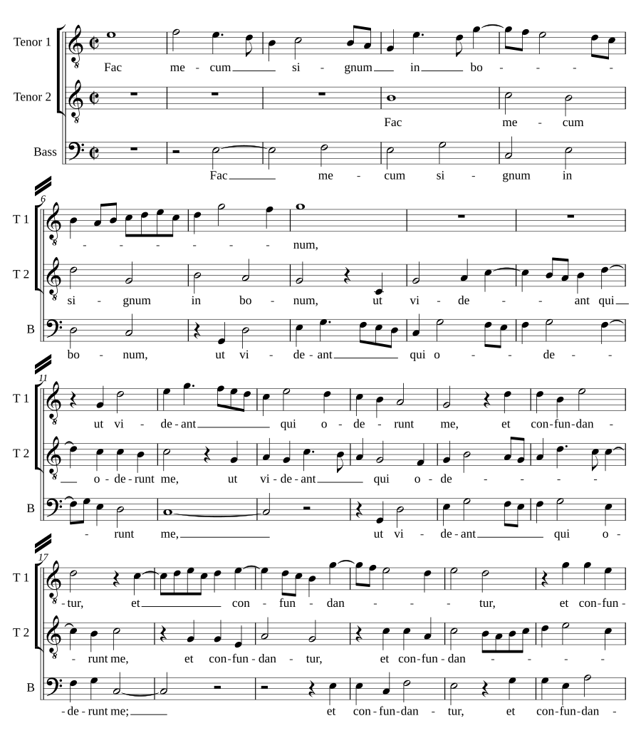 Fac mecum signum