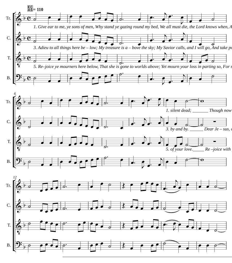 Farewell Hymn