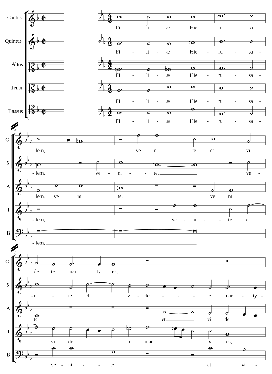 Filiæ Hierusalem