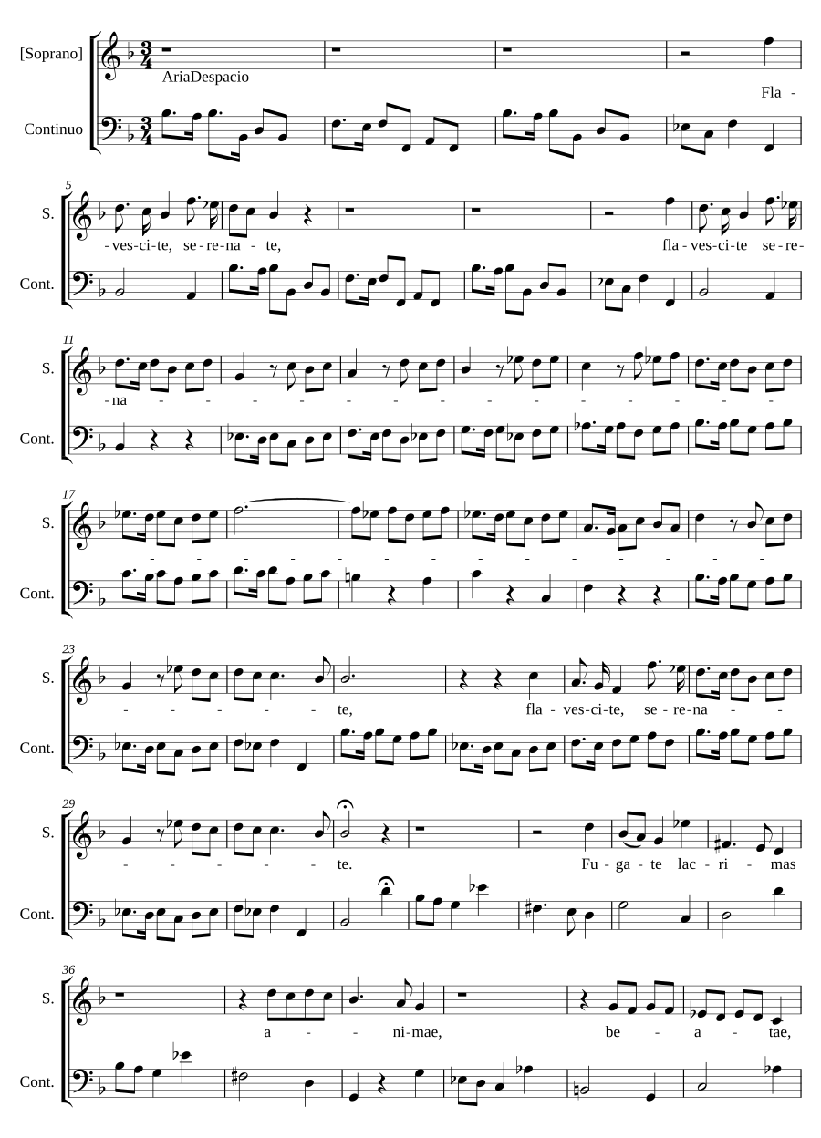 Flavescite, serenate