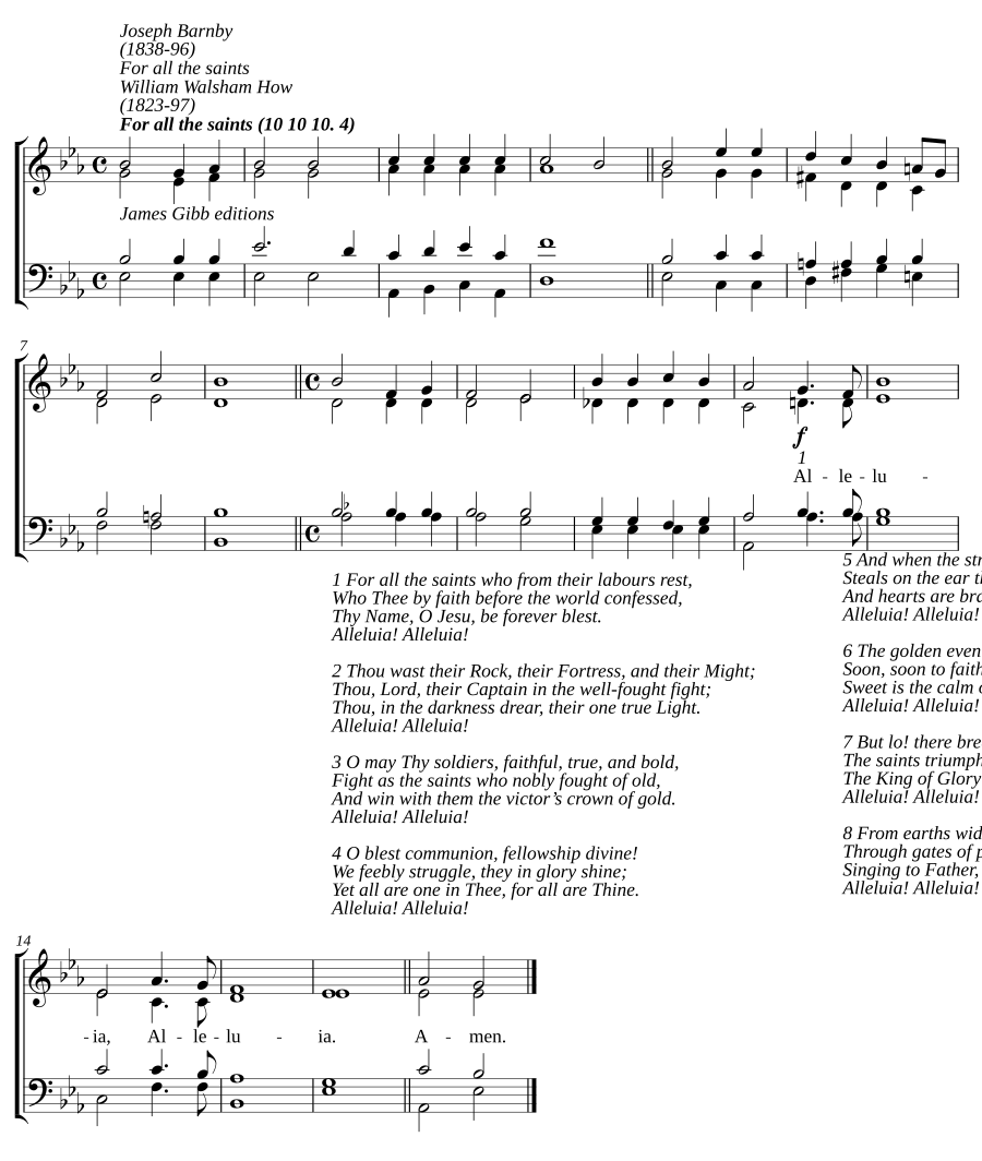 For all the Saints