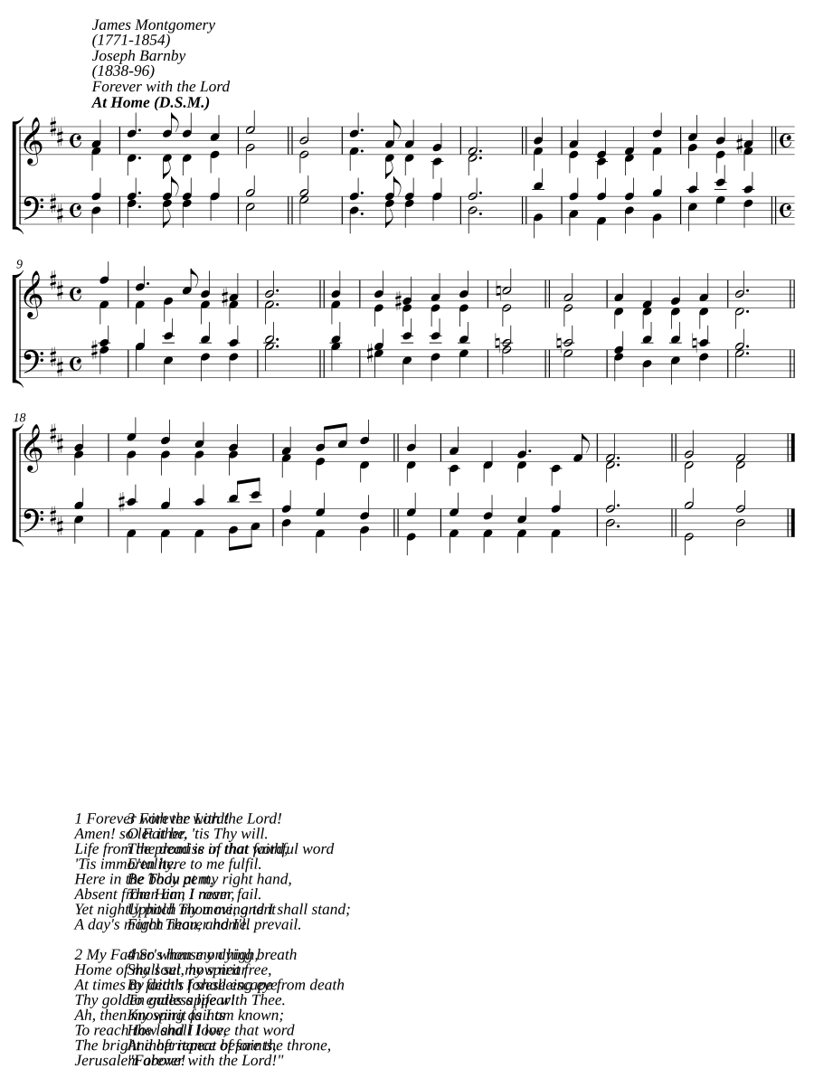 Forever with the Lord