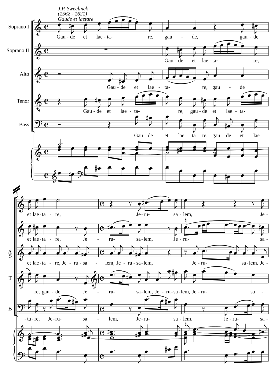 Gaude et laetare