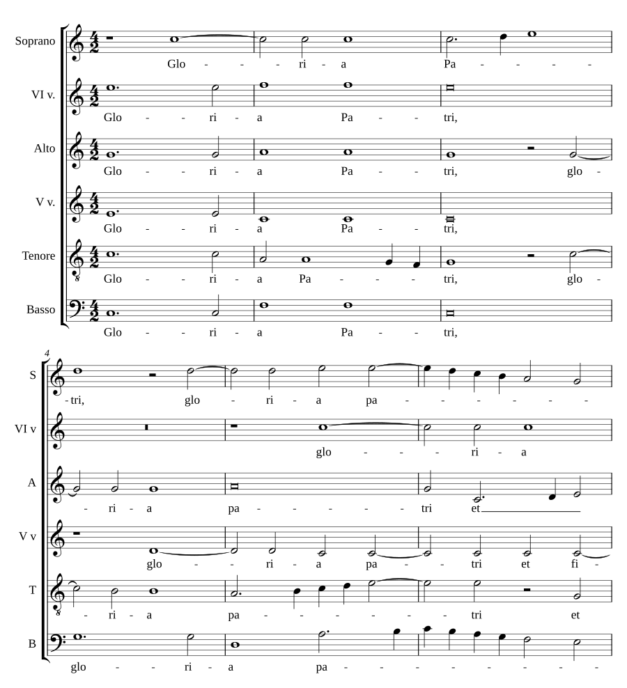 Gloria Patri, et Filio, et Spiritui sancto