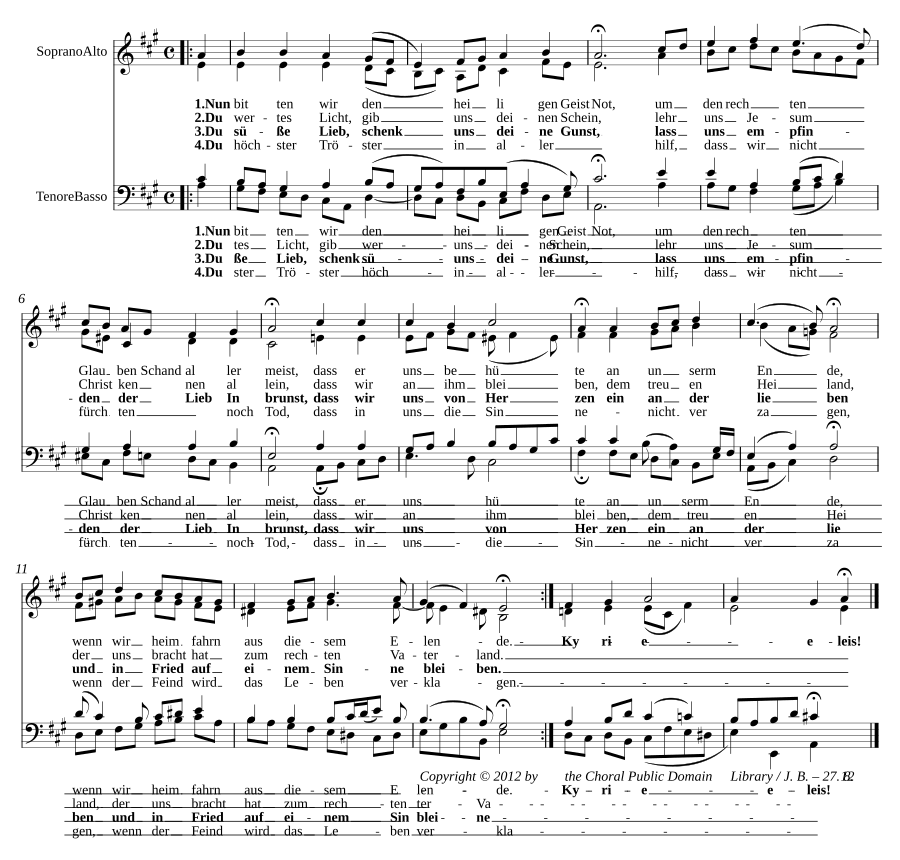 Gott ist unsre Zuversicht, BWV 197