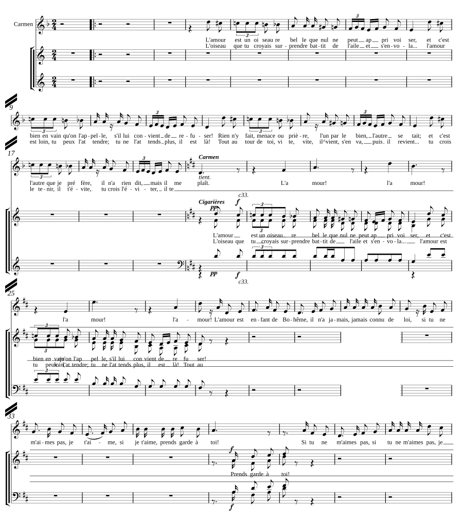 Habanera (from 'Carmen')