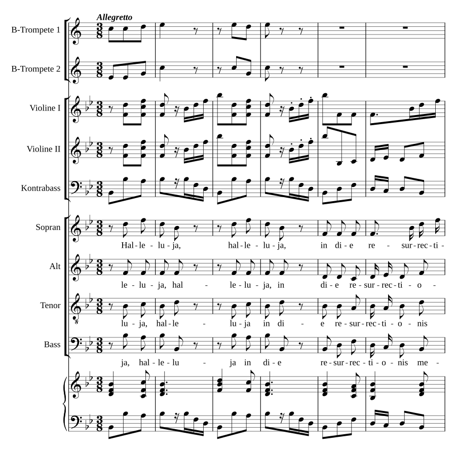Halleluja in die resurrectionis