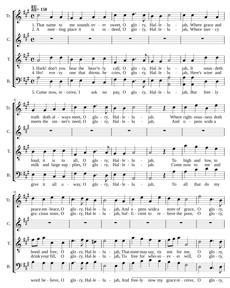 Hallelujah Hymn