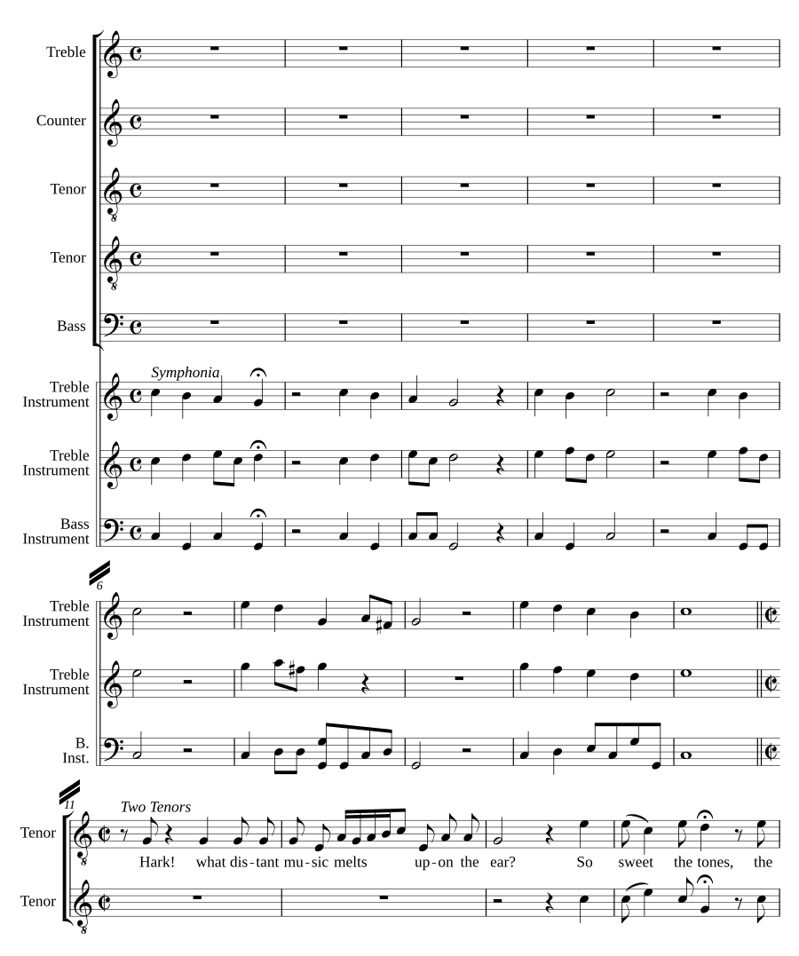 Hark! What distant music