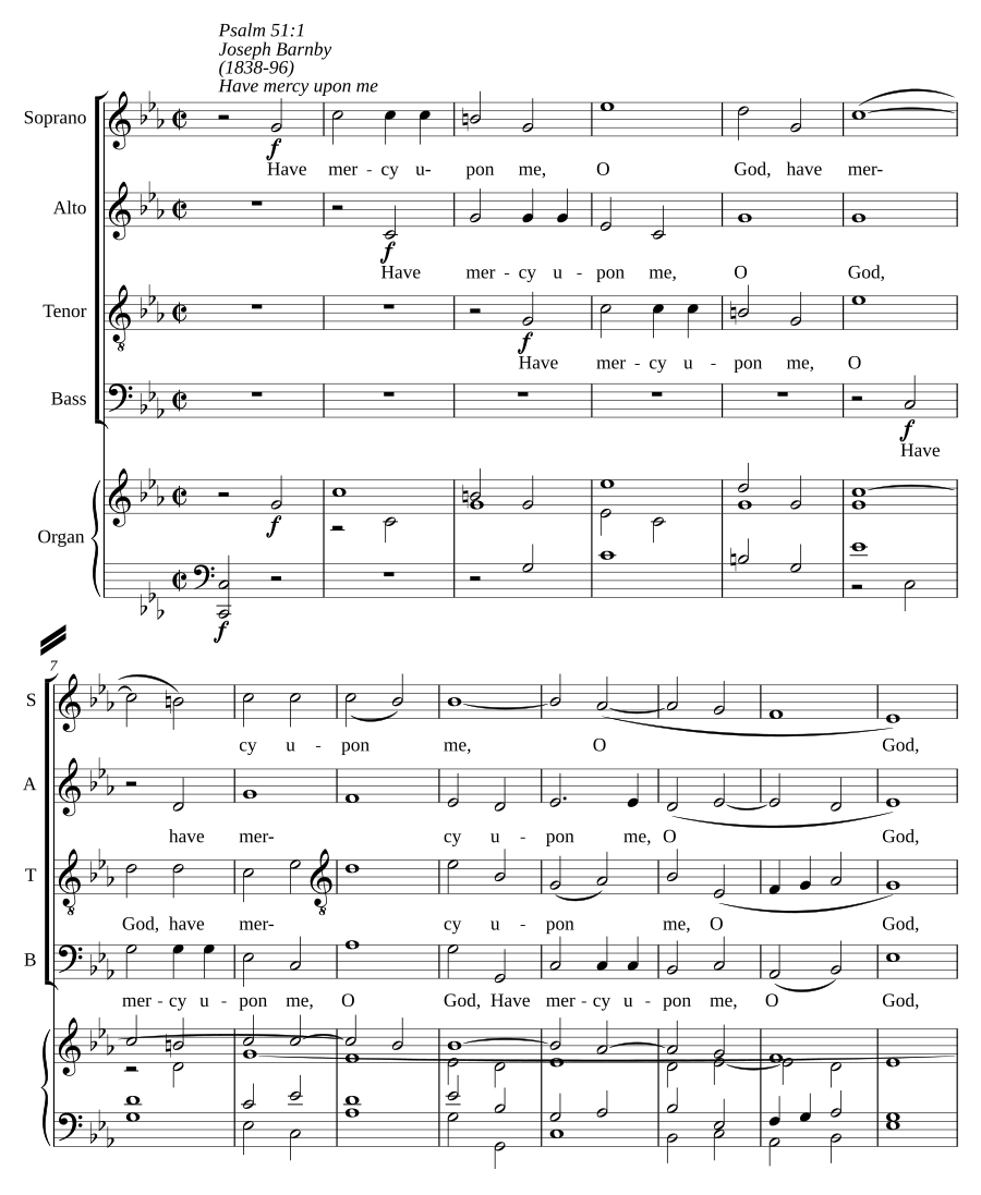 Have mercy upon me, O God