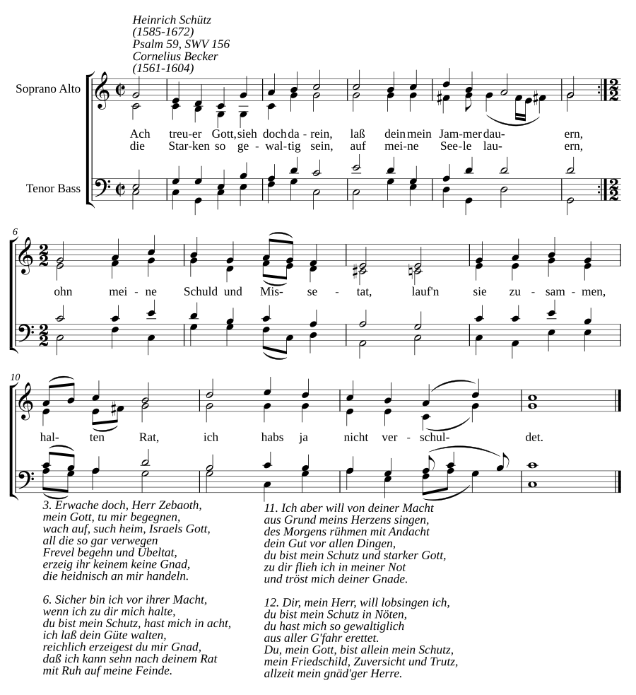Hilf, Herre Gott, errette mich, SWV 156