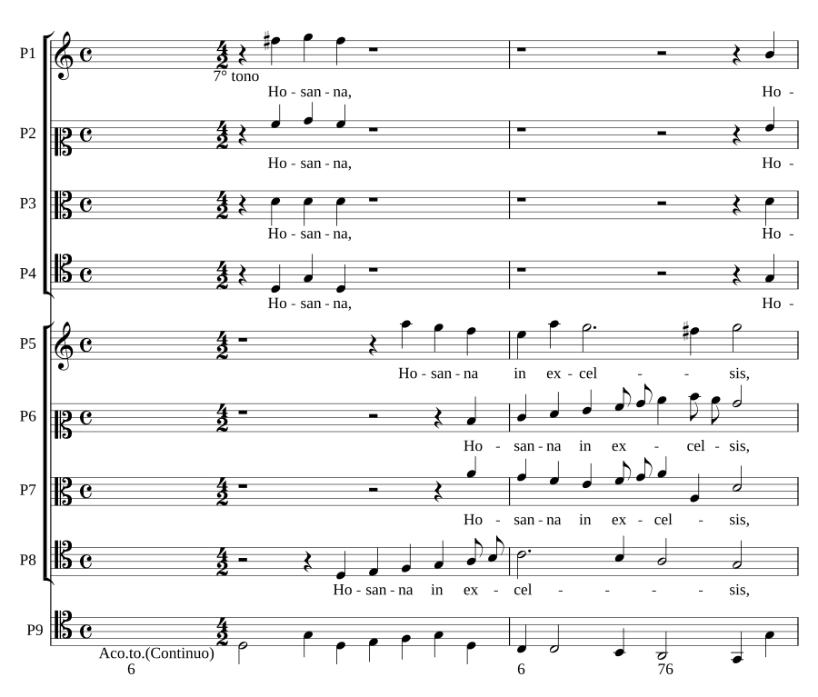 Hosanna in excelsis