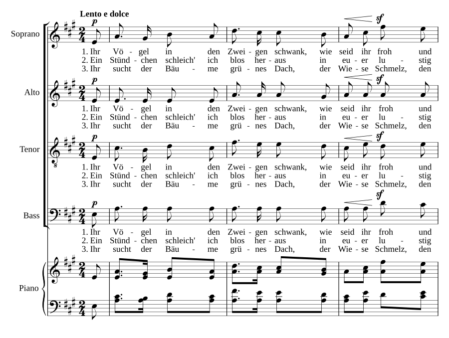 Im Walde, Op. 41, No. 1