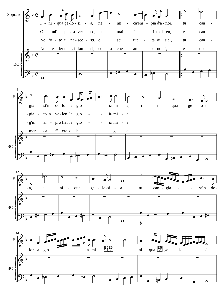 Iniqua gelosia
