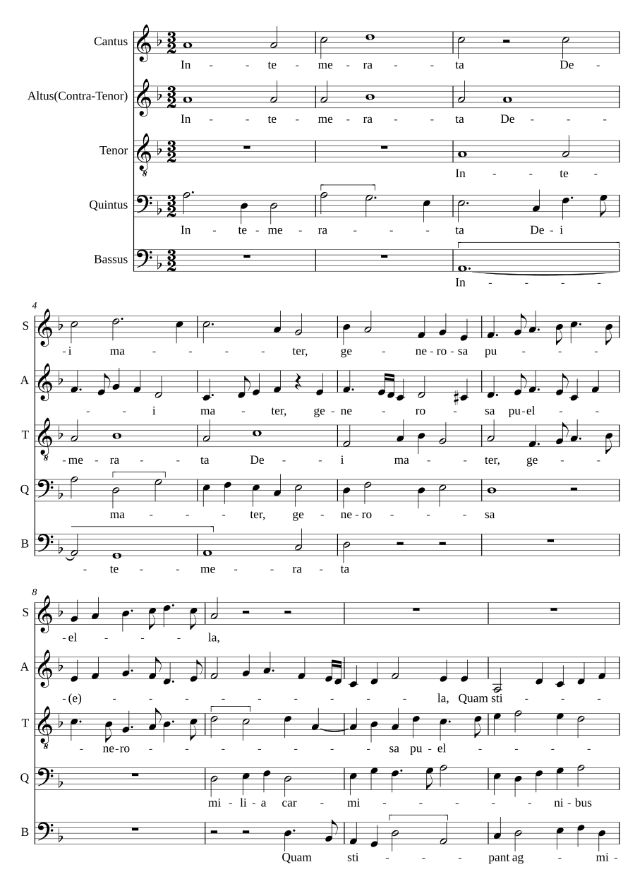 Intemerata Dei mater