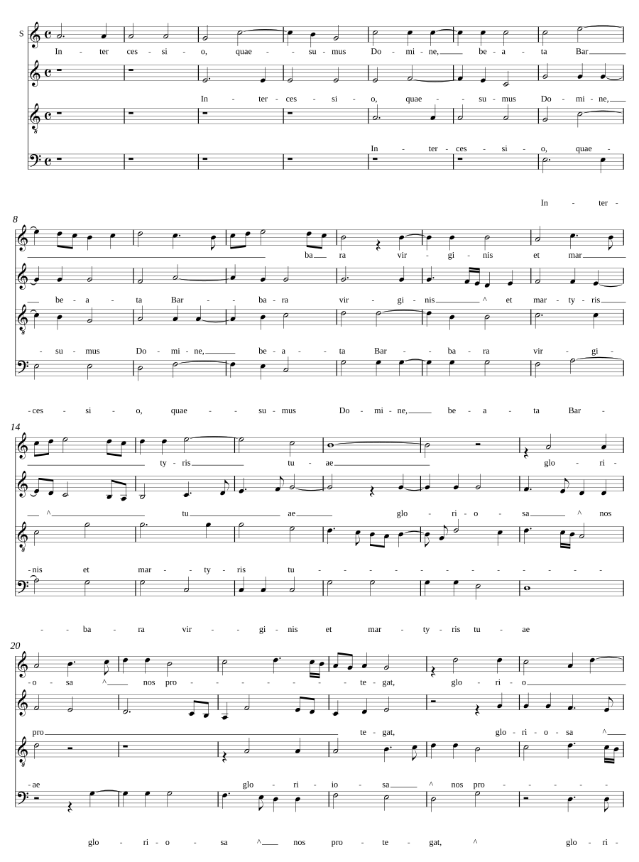 Intercessio, quaesumus Domine