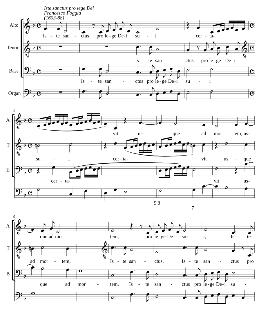 Iste sanctus