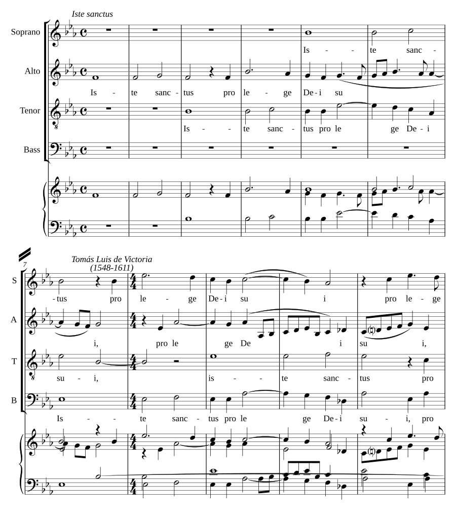 Iste sanctus