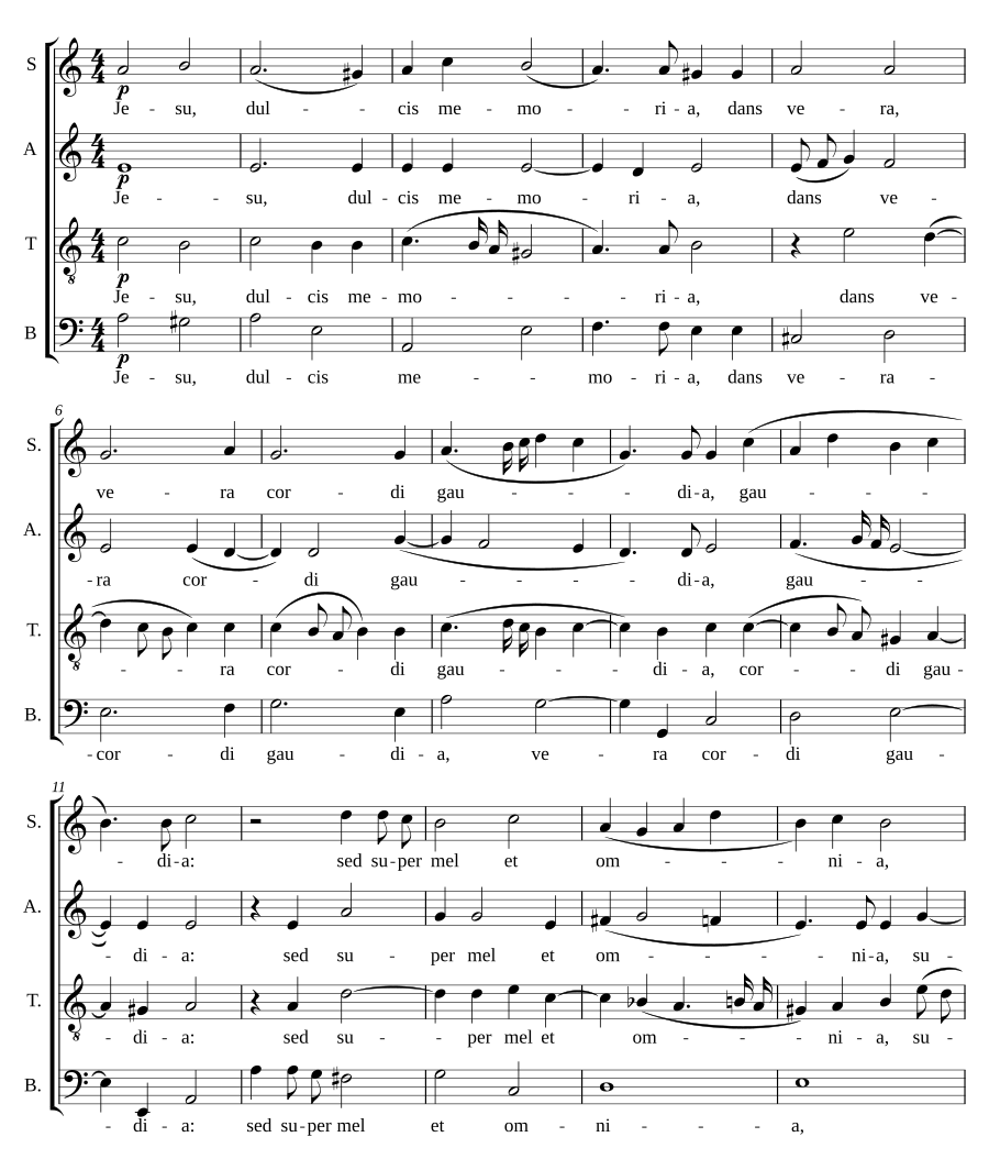 Jesu, dulcis memoria