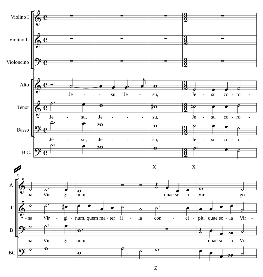 Jesu corona Virginum