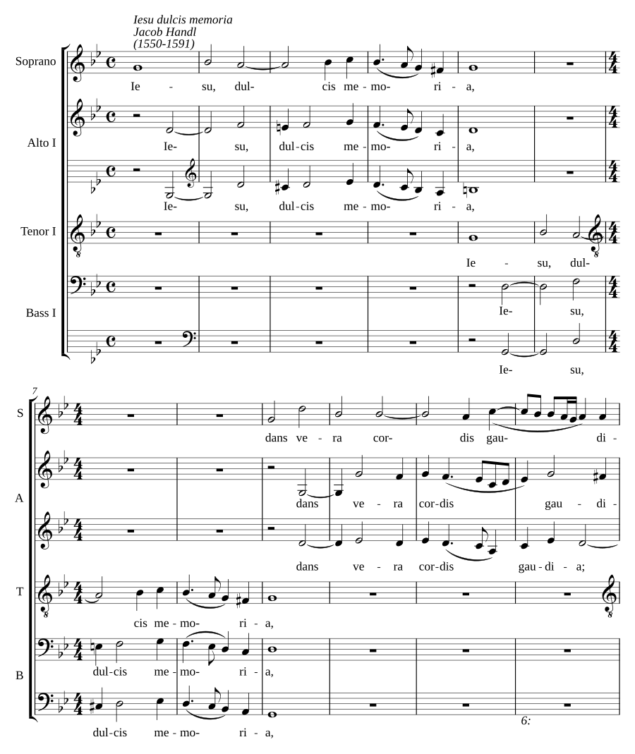 Jesu dulcis memoria