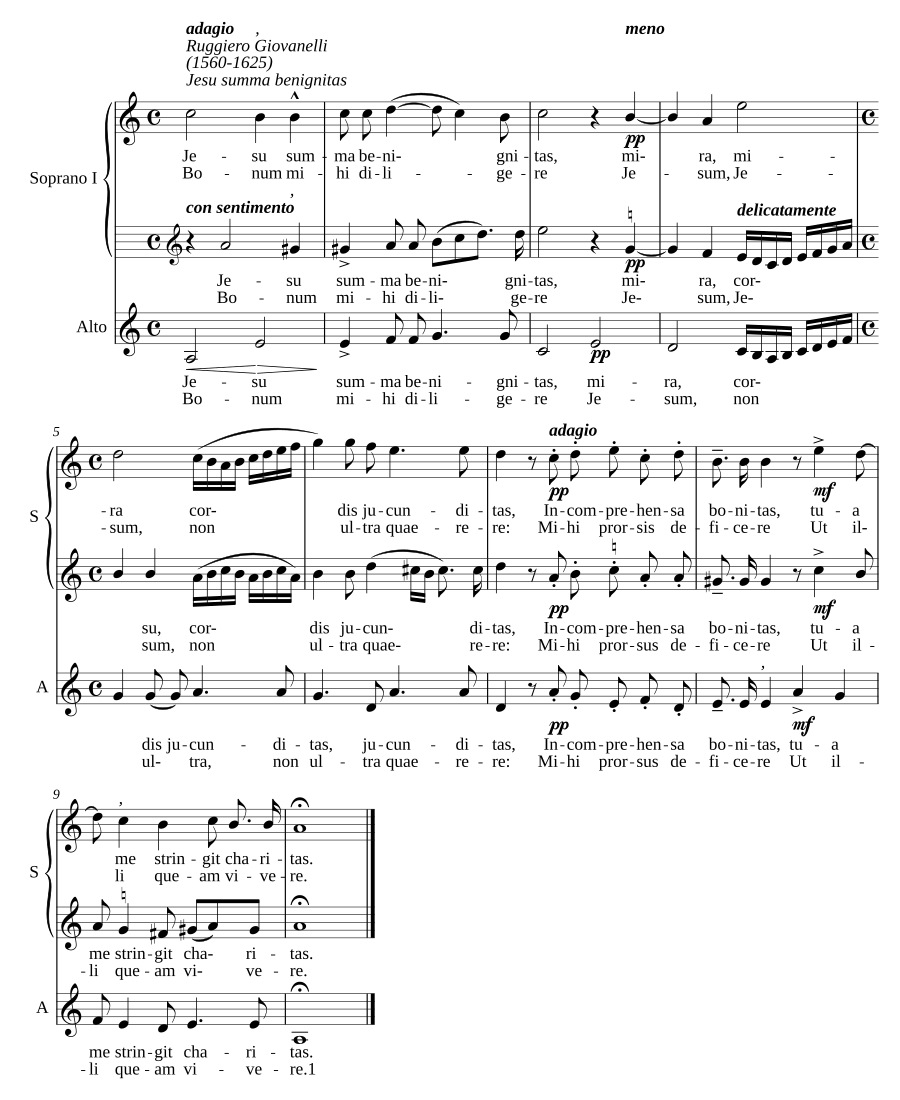 Jesu summa benignitas