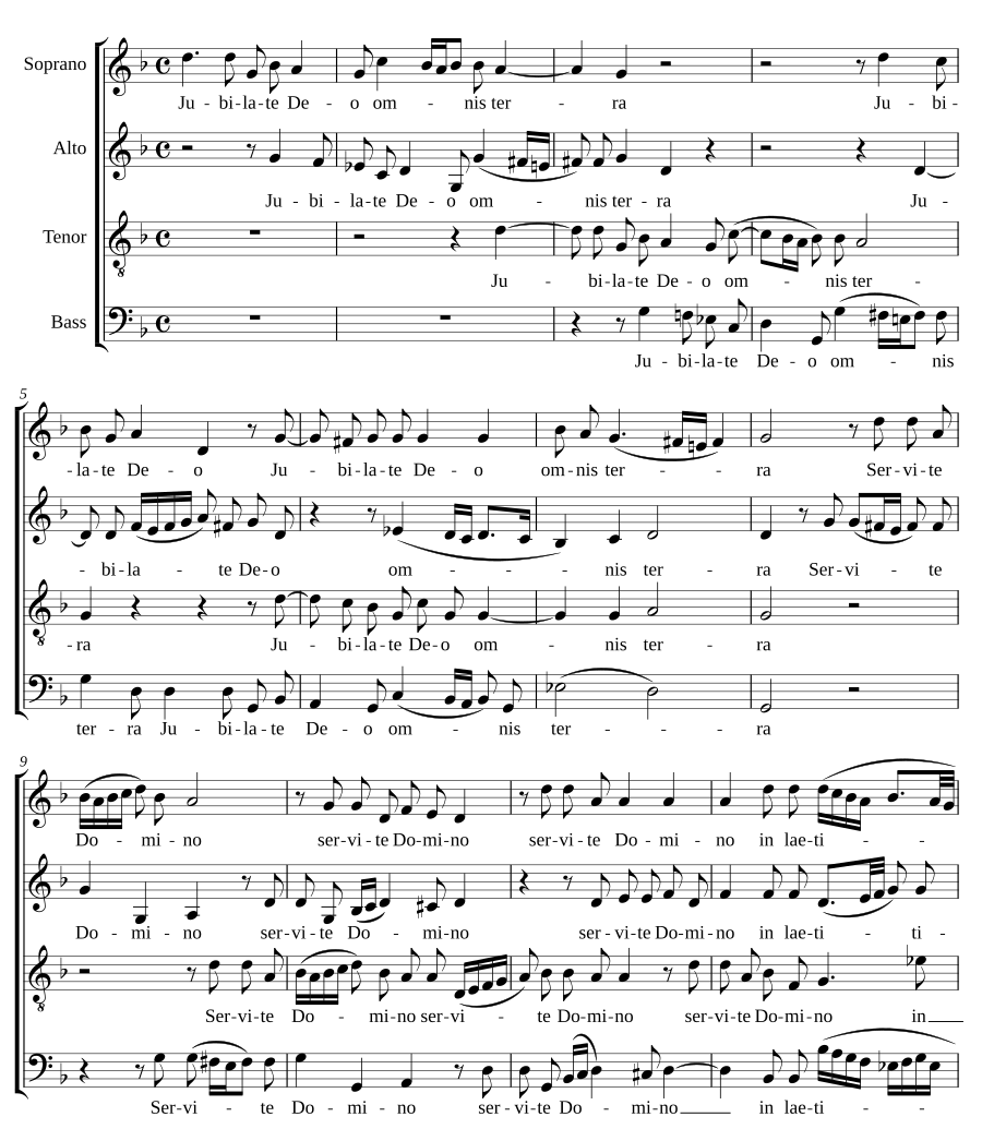Jubilate Deo