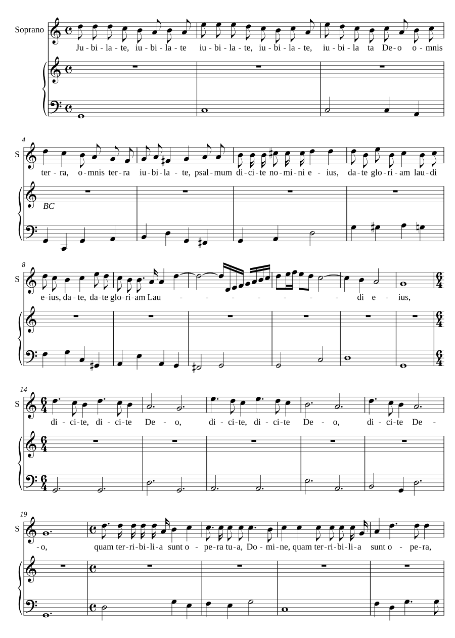 Jubilate Deo