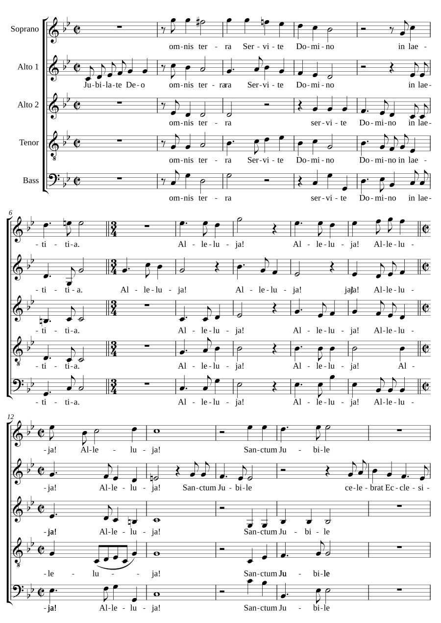 Jubilate Deo