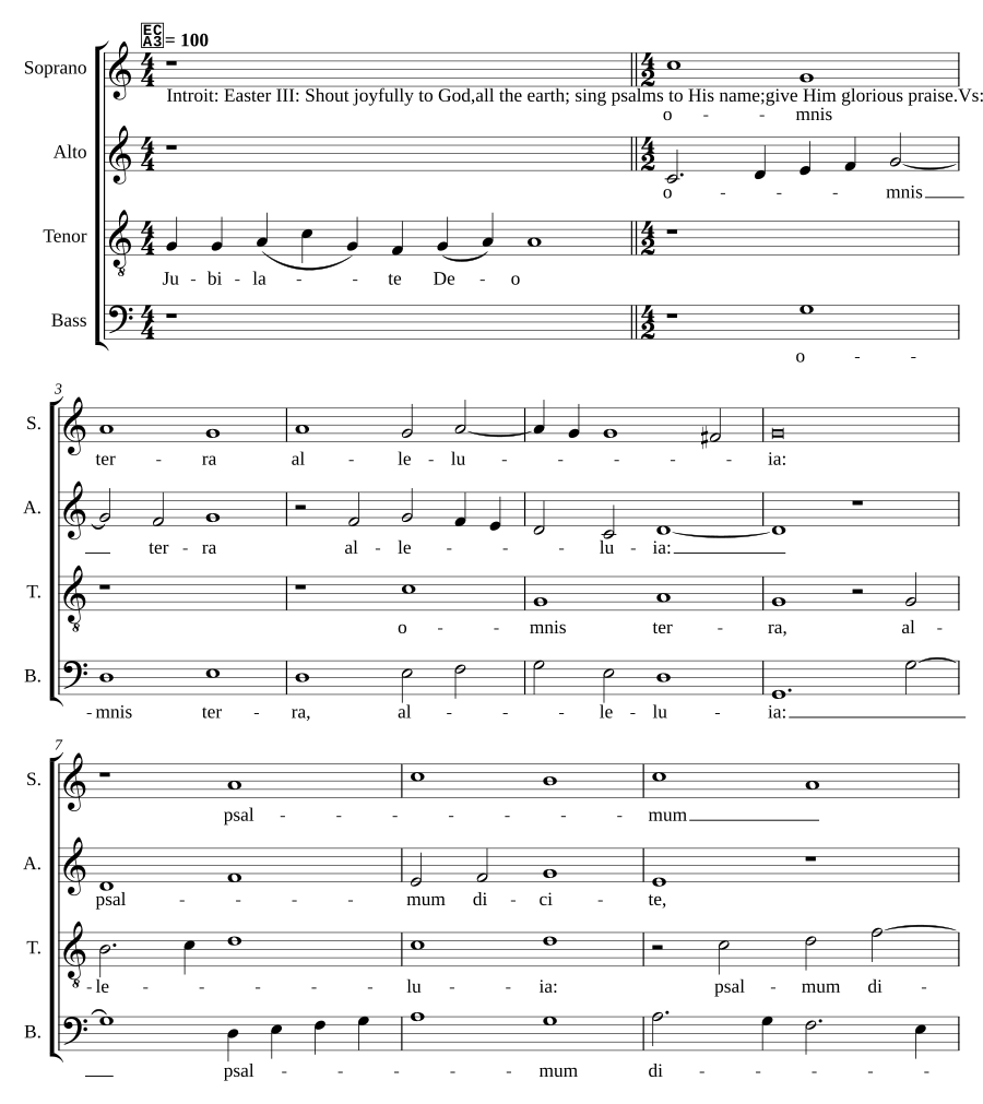 Jubilate Deo