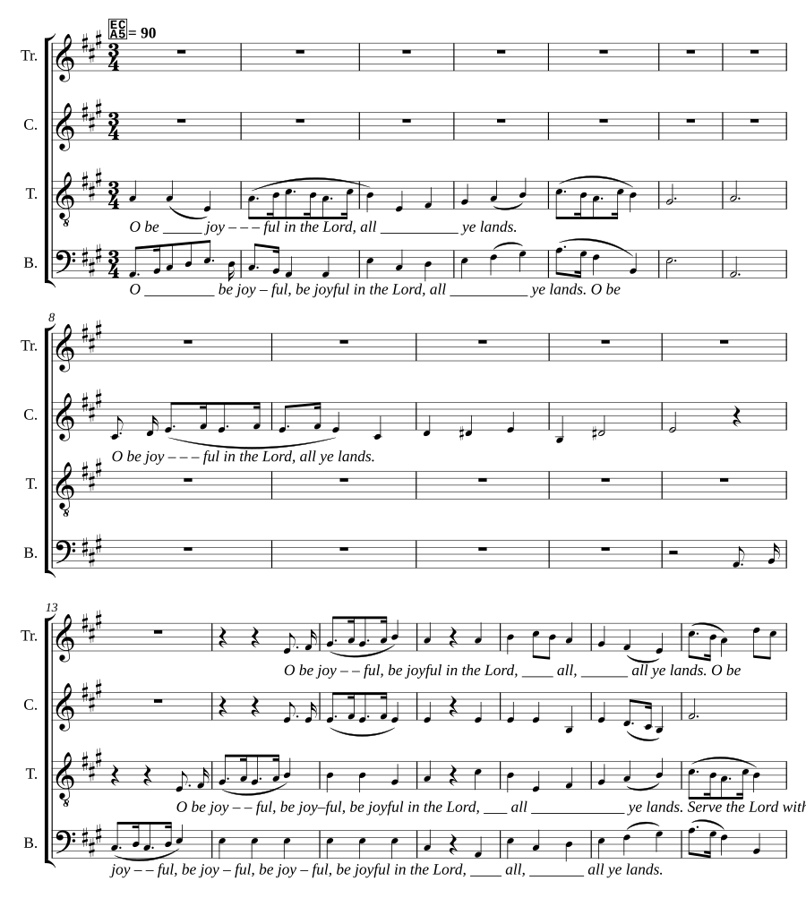 Jubilate Deo