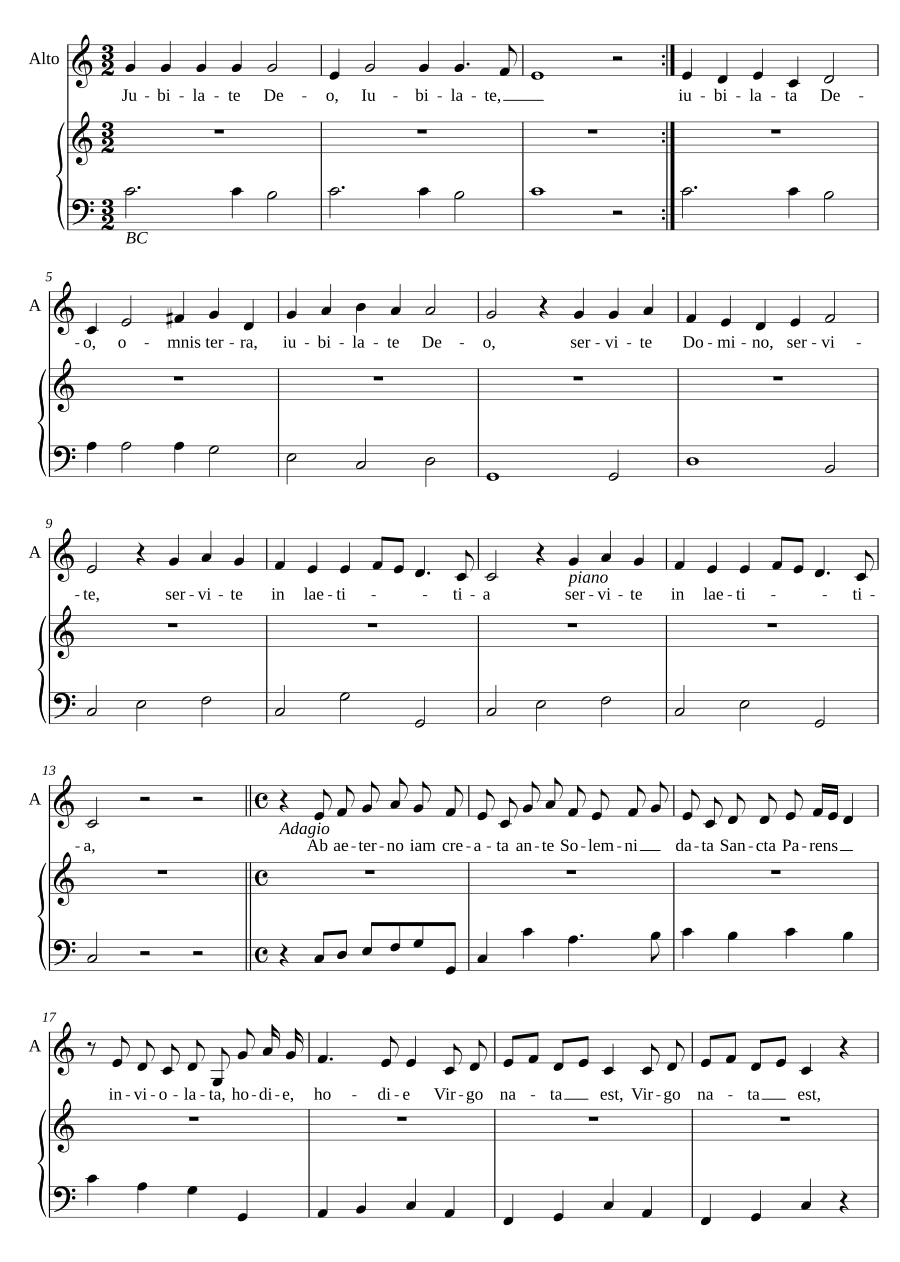 Jubilate Deo