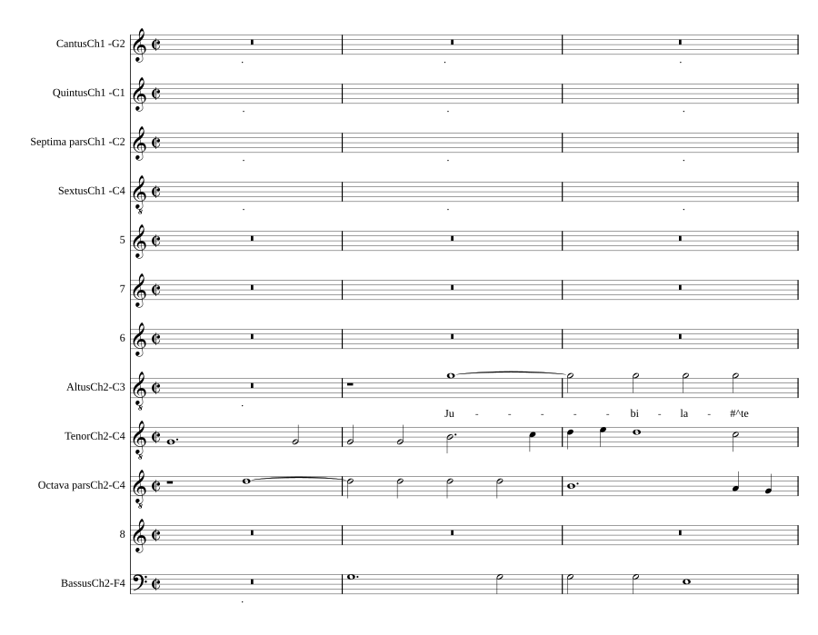 Jubilate Deo a 8
