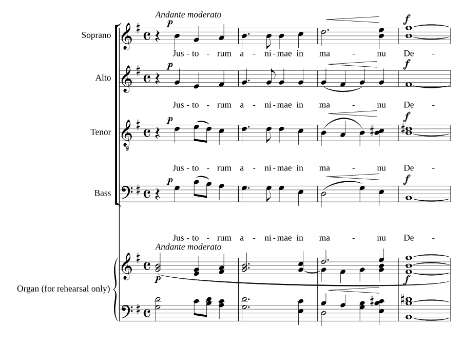 Justorum animae, Op. 38, No. 1