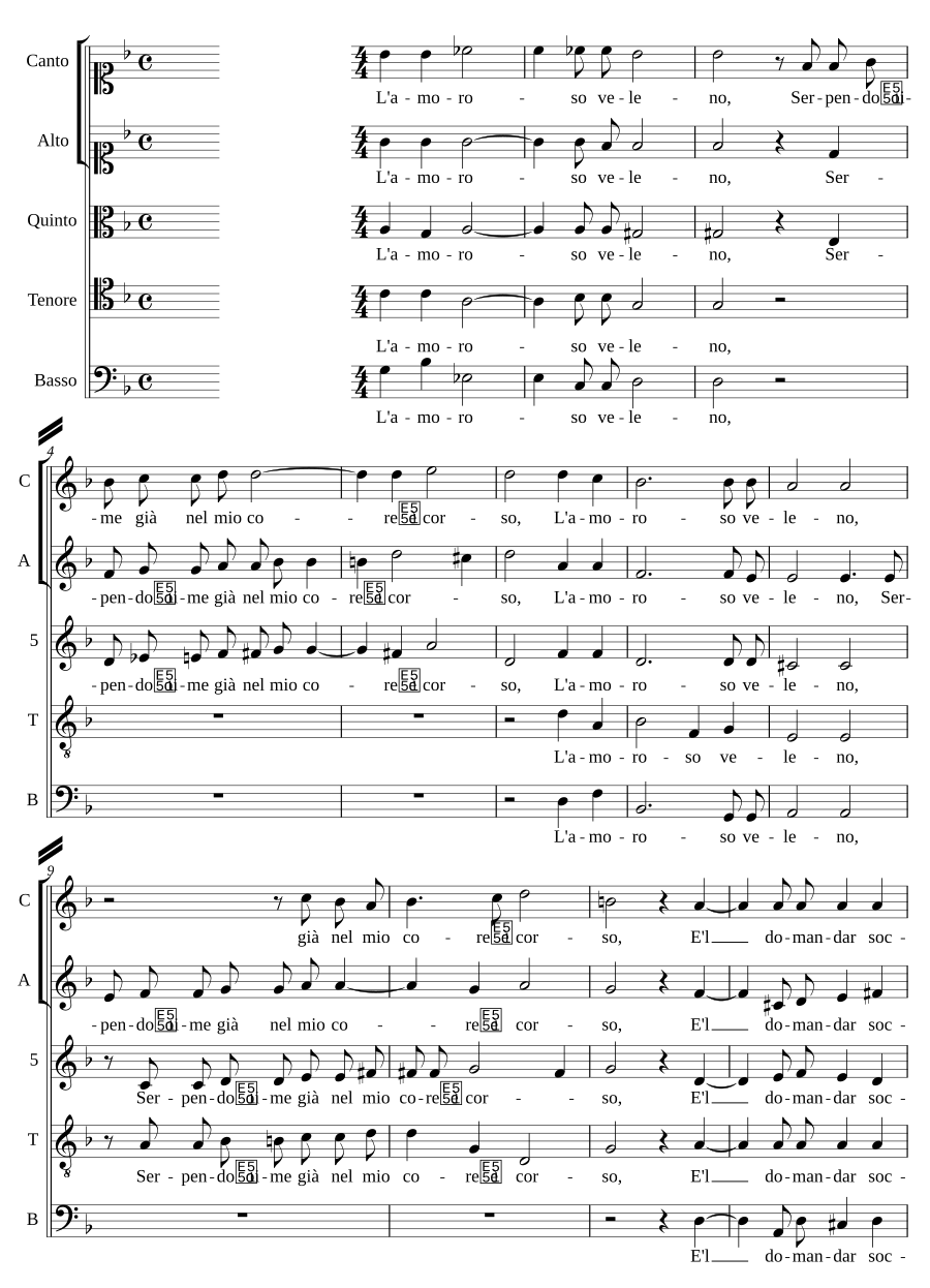 L'amoroso veleno