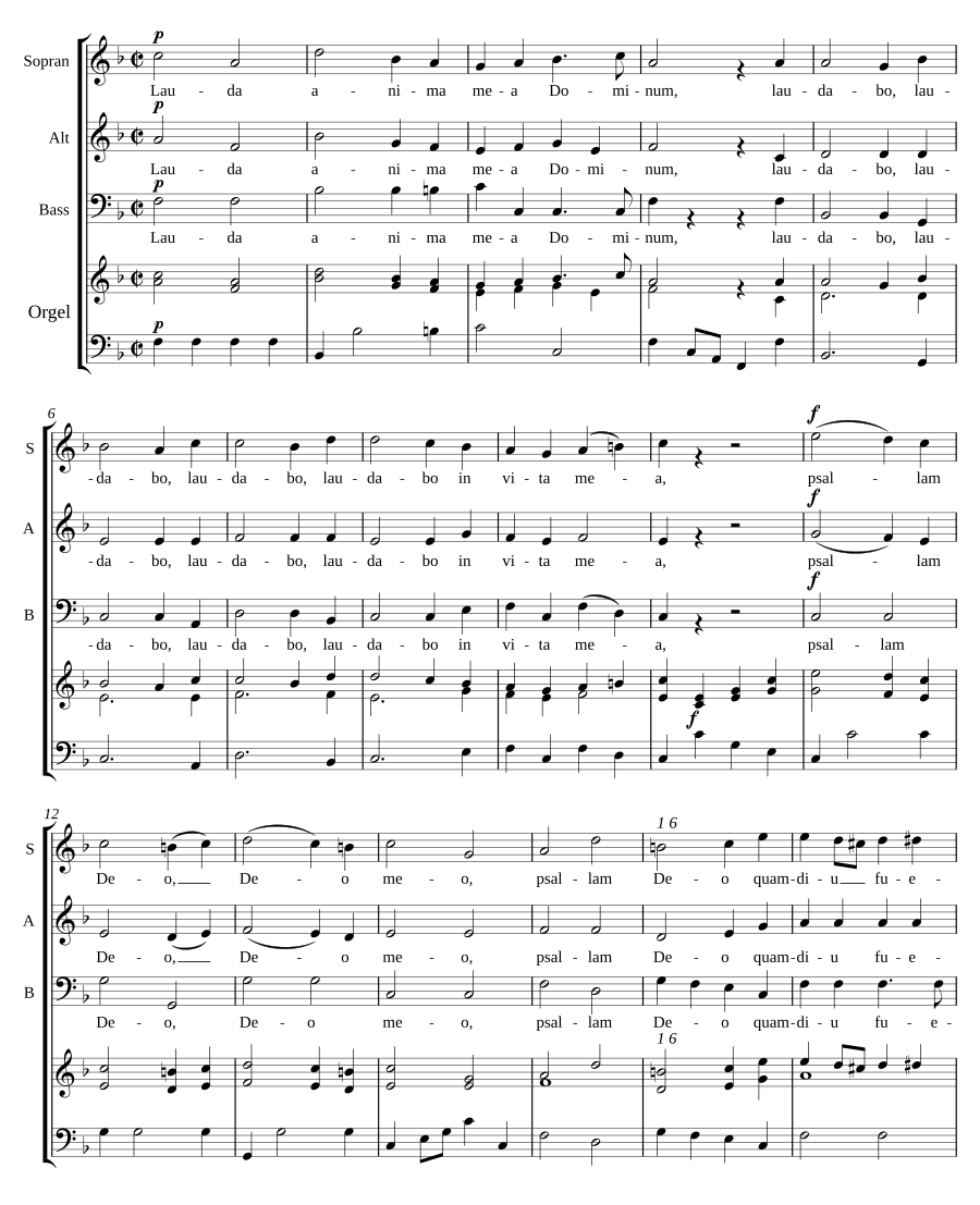 Lauda anima, Op. 296, No. 5