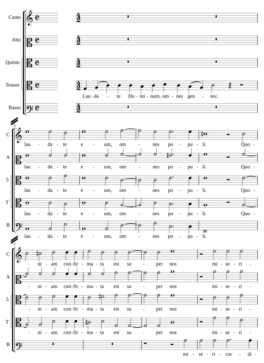 Laudate Dominum