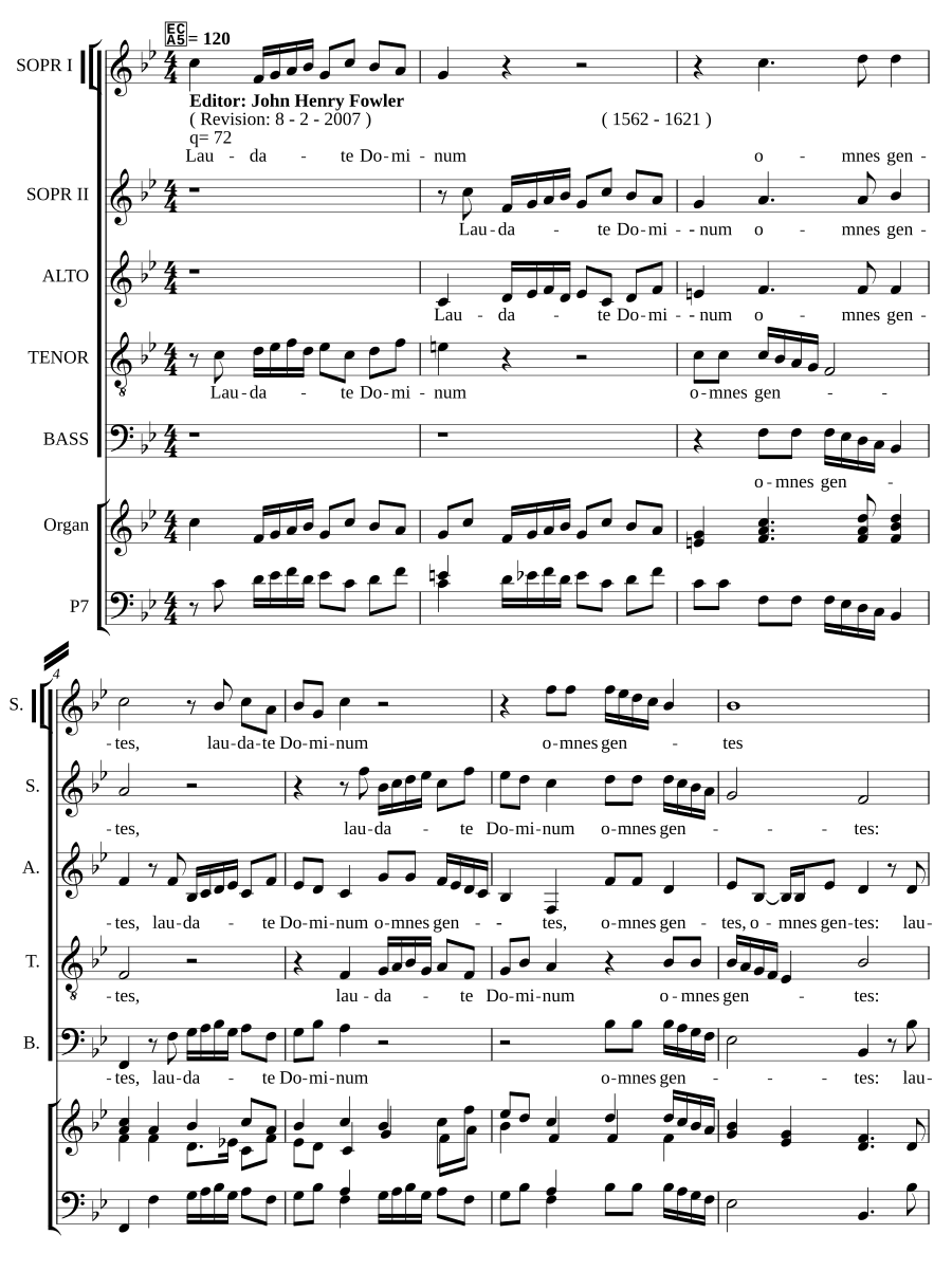 Laudate Dominum
