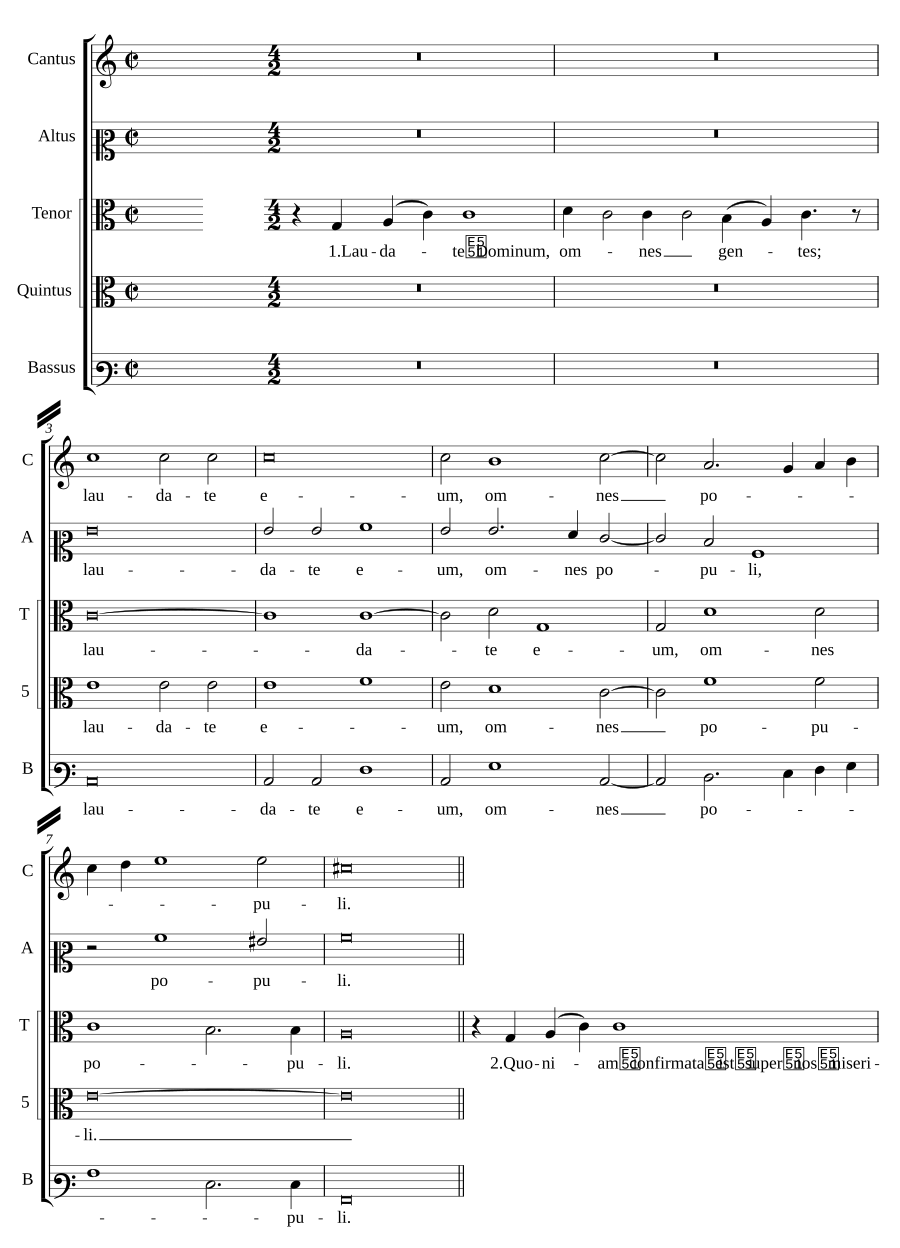 Laudate Dominum