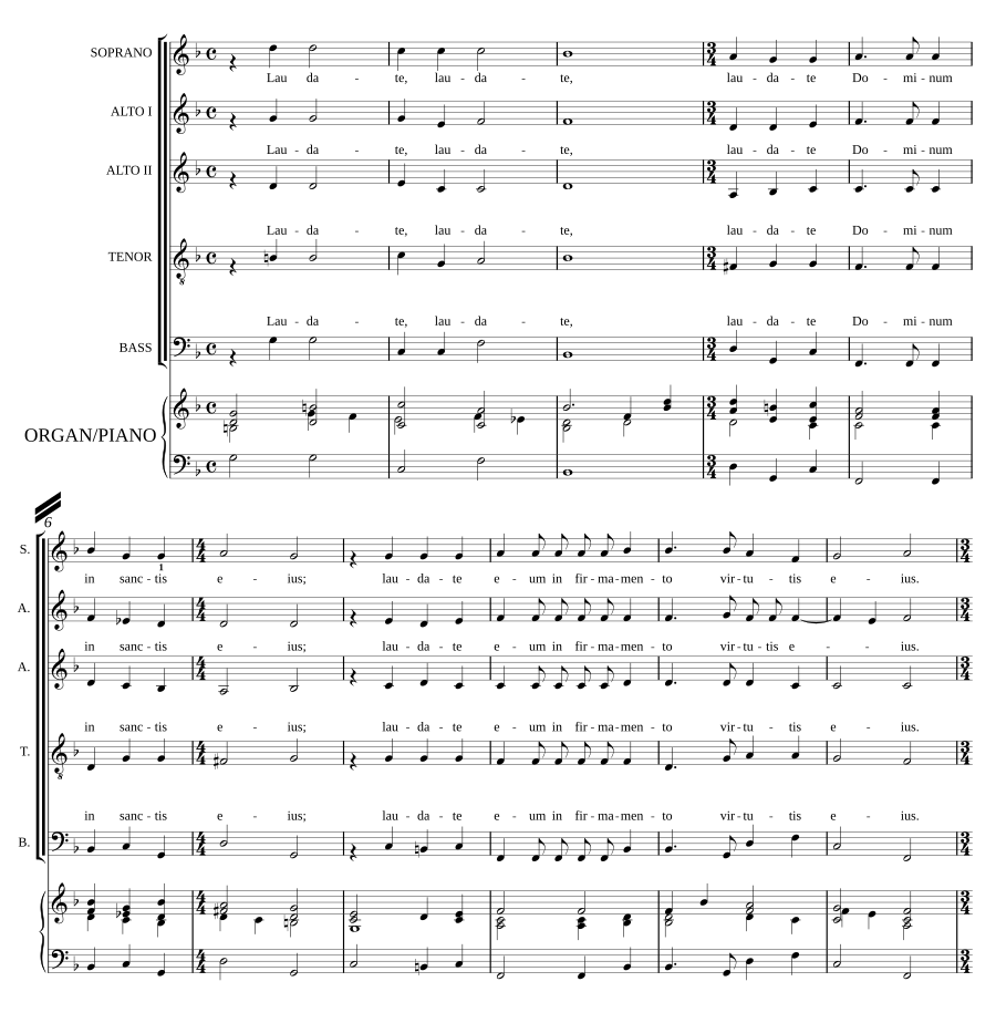 Laudate Dominum