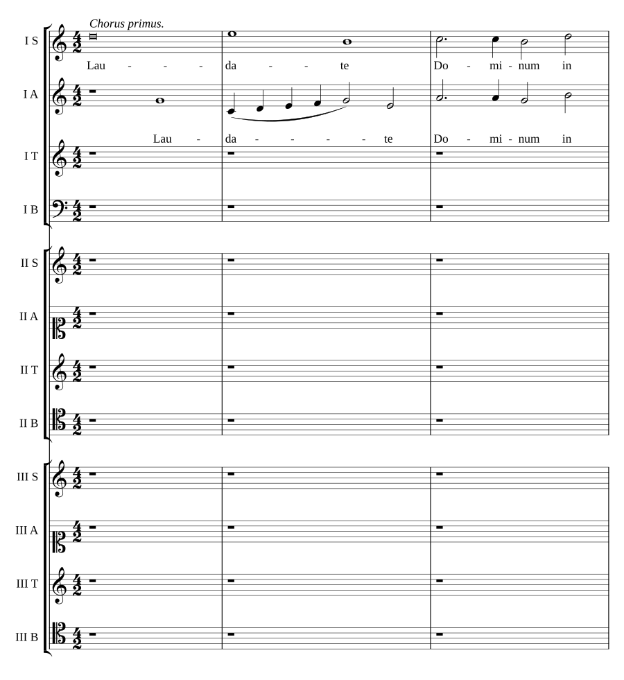 Laudate Dominum in tympanis