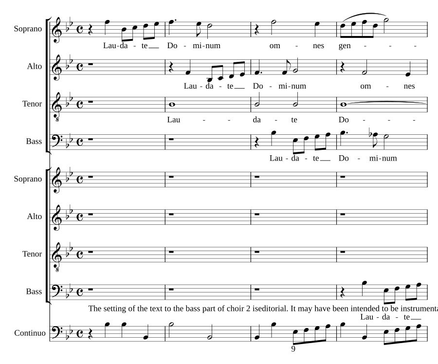 Laudate Dominum omnes gentes
